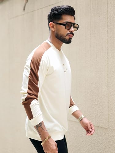 Image of Maniac || Mens || Colorblock || Round Neck || Full Sleeve || Cotton || T-Shirt