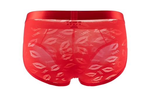 Image of PANTEASY Menswear Lips Designed Frenchie Brief- Dailywear, Soft & Comfortable