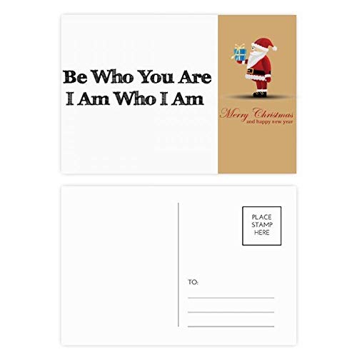 Cartes postales inspirantes Père Noël lot de 20 pour manque d'inspiration