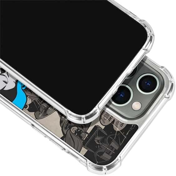 Skinit Clear Phone Case Compatible with iPhone 15 Pro - Officially Licensed DC Comics Batman Classic Art Design