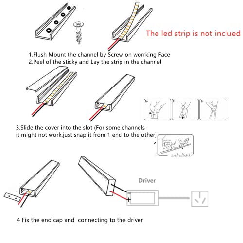 Review de Perfiles de aluminio en u para comprar hoy. 12 Imagen adicional