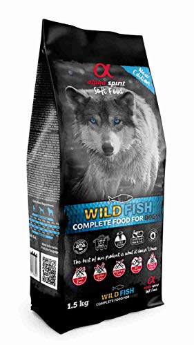 Alpha Spirit 3002201 Semi-Nassfutter, Wildfisch, 1,5 kg