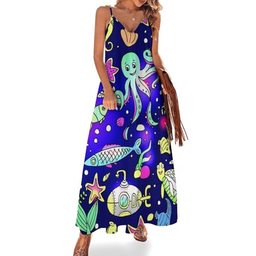 Robe longue poulpe étoile de mer pour revivre la magie de vos vacances à la plage