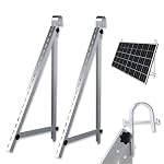 VESKA – Balkonkraftwerk Halterung Solarhalterung 114cm für Geländer 