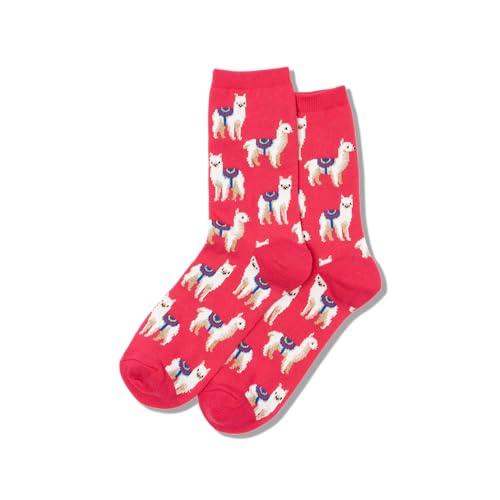 Image of Hot Sox Women's Novelty Geometric Pattern Crew