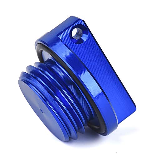 Engine Oil Filler Cap Plug For Yamaha R1 R3 R6 FZ1 FZ6/R FZ07 FZ8 FJR1300 MT01 MT07 YFM600 FZR FZS TDM XVS650 TZ250 (blue)