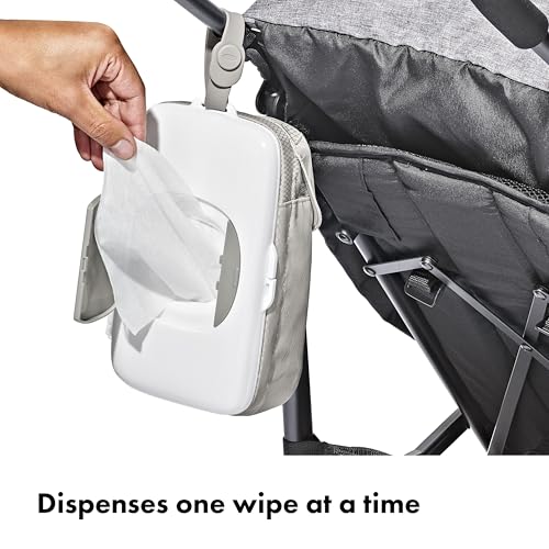OXO Tot On-The-Go Wipes Dispenser with Diaper Pouch, Gray - image 4