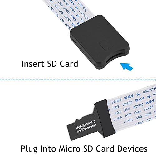 Evita romper el lector Micro SD interno usando el cable extensor TF a TF ASHATA de 48cm 6