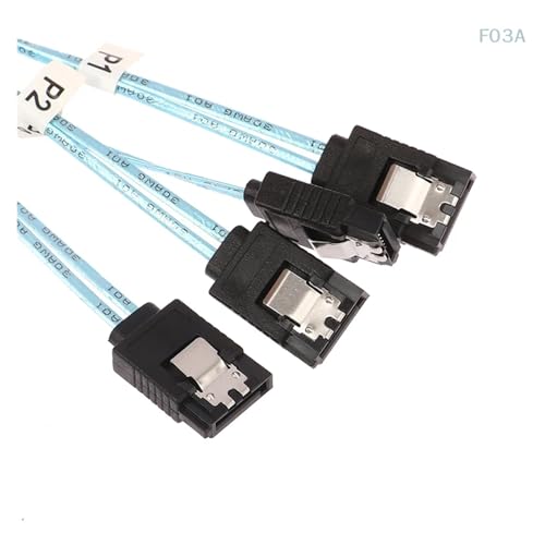 Cable S-AS SFF-8087 a 4 SATA 12Gbps 1 m miniatura 6