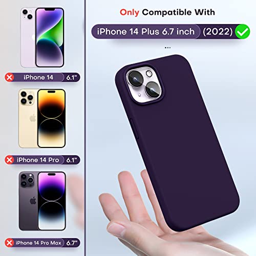 TOCOL Silicone for iPhone 14 Plus Case 6.7-Inch - Image 2