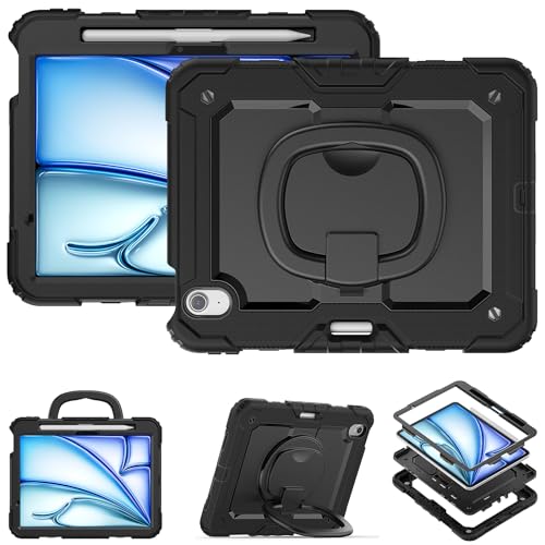 Coque iPad Air 11 M3 M2 silicone robuste etancheite ecran - 5