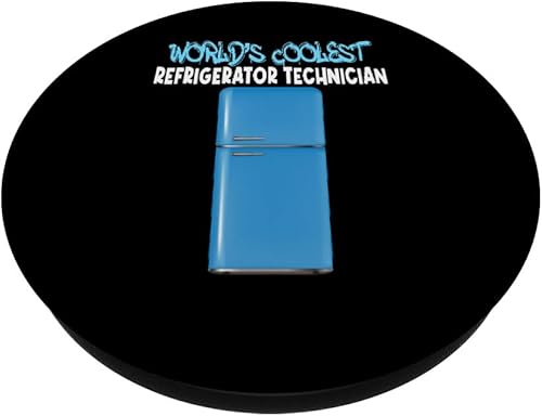 Miniatura 2 de World Coolest Refrigerator Tech Clean Your Refrigerator Day PopSockets Standard PopGrip