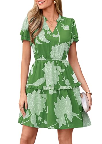 Image of PRETTYGARDEN Womens Summer Floral Beach Dresses