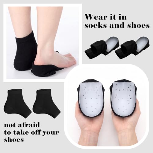 Image of 1 Pair Height Increase Max Socks Boosters, Black