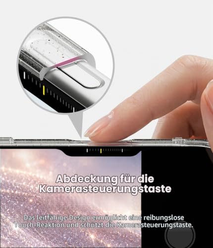 Ringke für iPhone 18 Pro Hülle, Air - Glitter Clear – Ansicht 6
