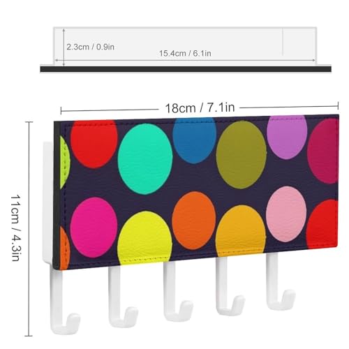 Gancho para llaves de pared decorativo en pasillos y vestíbulos 3