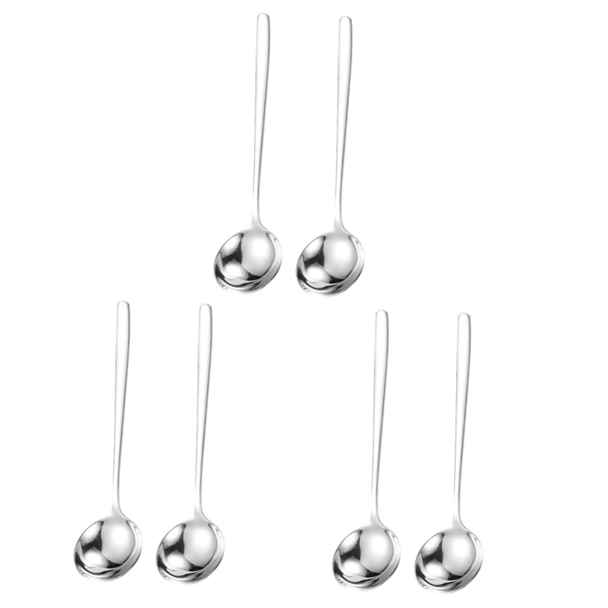 ABOOFAN 3er-sets Fein Gearbeitete Suppenkellengriffe Angenehm Zu Halten Und Hitzebeständig Zum Kochen 2 Stück X 3