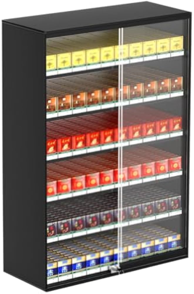 cigarette case in store Amazon.com: Commercial Retail Display Rack, Clear Cigarette Case for Store  Retail with Glass Door and Lock， Desktop Stand and Wall-Mounted Multiple  Combinations Cigarette Display Holder (Color : Silver, : Industrial &  Scientific