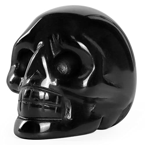 Multiuso: le statuette di cristallo a forma di teschio curativo non sono adatte solo per la medicina scientifica, ma anche per la famiglia che aiutano i bambini a conoscere il cranio, a identificare la nostra struttura o come oggetti di scena di Halloween, decorazioni per bar, decorazioni per la casa, decorazioni per la casa infestata, trucchi spoofing.