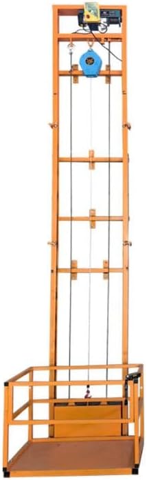 Warehouse Management, Loading and Unloading Cargo Lifting Platform, Household Elevator لمناولة المواد(X-Large)