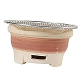 Yardenfun Holzkohleofen Grillgerät Aus Bbq Herd Für Outdoor Heizung Kochen Mit Hoher Temperaturbeständigkeit