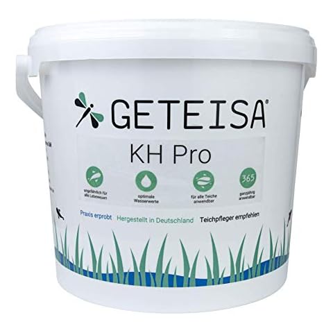 GETEISA KH Pro 5 kg • Karbonhärte Teich erhöhen • Stabile Wasserwerte • Wasserwerte optimieren Gartenteich Cover