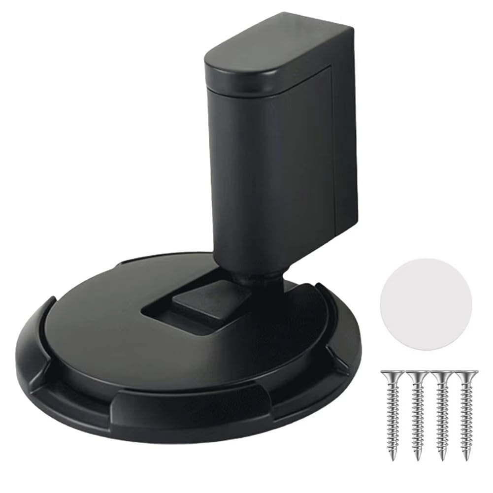 Tuidzljd Floor Door Stopper Lock Strong Windproof Mechanical Exterior Door Stop NoPunch Adjustable Height Door Stop Lock