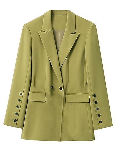 Blazer ouvert femme noir chic avec revers en pointe veste dame