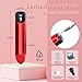 Vibradorador Mujer Sex Toy Dildo - Vibradorador Clítoris Pequeño con 9 Vibraciones Juguetes Eróticos para pareja Sexuales, Vibrador Mujer Juguetes Sexuales Vibradores Mujer Consolador. Mujer Sex Toys