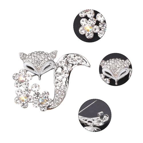 JOINPAYA Geformte Korsage Brosche Brustnadel Zirkon Damenkorsage Modische Brustnadel Für Festliche Anlässe