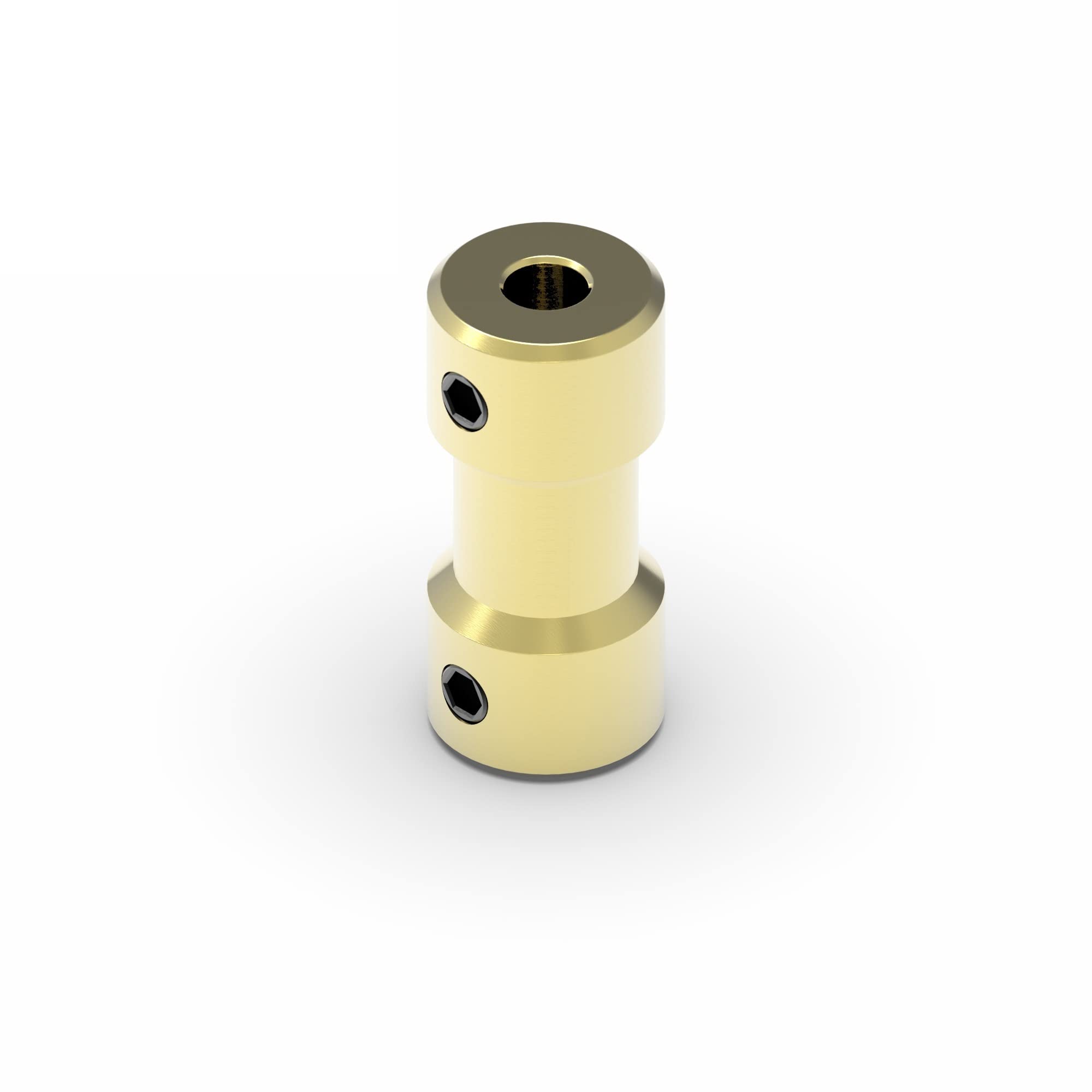 Wellenkupplung 2 Stück D9L20 2 mm/2,3 mm/3 mm/3,17 mm/4 mm/5 mm/6 mm Messing Flexible Motorwellenkupplung Kupplung Motorübertragungsstecker Wellenkupplung Verbinder (Größe : 2.3mm to 2.3mm)