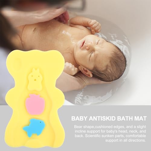 Soporte cómodo para bañeras infantiles con cojín de esponja 6