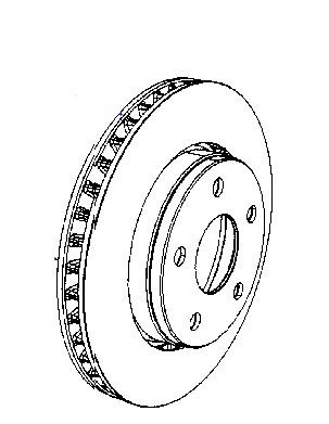 Amazon.com: Mopar 5206 0137AB, Disc Brake Rotor : Automotive