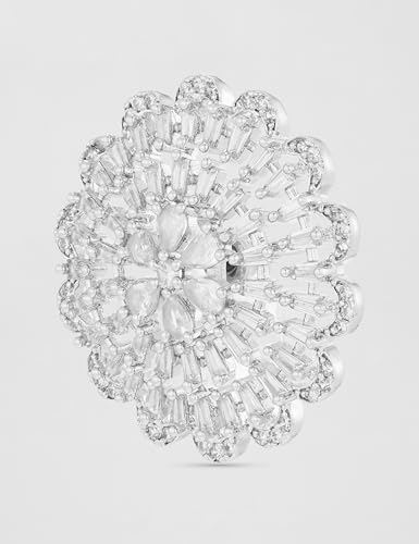 Image of Rubans Stud Earrings American Diamond Trendy Jewellery for Women & Girls