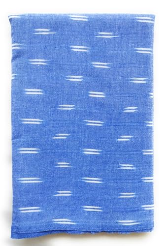Image of Cotton Pochampally ikat unstitched blouse, Kurthi, long frock fabric material for women (1 meter, 2 meters & 3 meters)