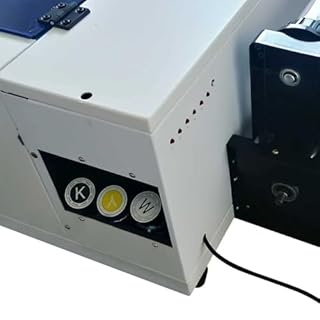 YXSM A3+ UV DTF Printer UV Sticker Printer Automatic Laminating Automatic Cleaning Come with 6x500ml Bottles Ink and A/B Film Rolls