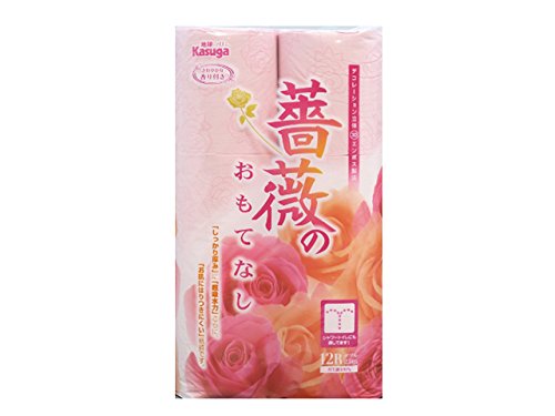 Amazon.co.jp: パック入りトイレットペーパー【春日製紙 薔薇の