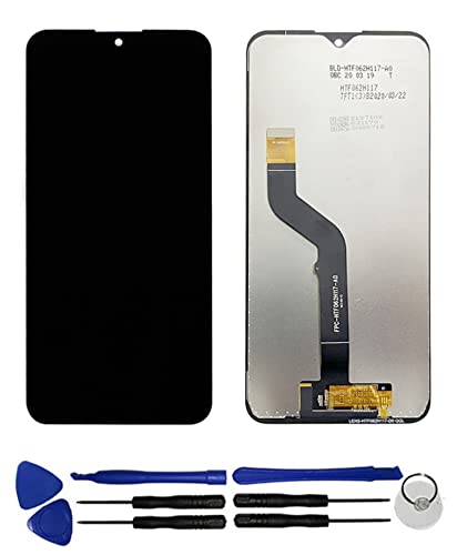 OYOG Ecran pour Wiko Y81 Vitre Tactile LCD Assemblé (sans Châssis) Remplacement Noir