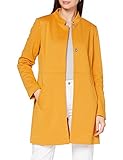 Damen, Blazer, Longblazer, Gehrock, Mantel, comma, safran, curry, gelb