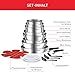 Tefal Ingenio Emotion 20-tlg. Topf und Pfannenset abnehmbarer Griff, mit Zubehör, stapelbar, platzsparend, Topfset Induktion Titanium 2X Antihaftversiegelung, einfache Handhabung und Reinigung, L897SK