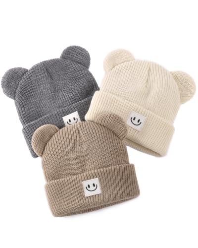 FURTALK Infant Baby Beanie with Bear Ear Cute...