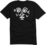 T-Shirt D979 Belle T-shirt imprimé coloré L - drôle de tête