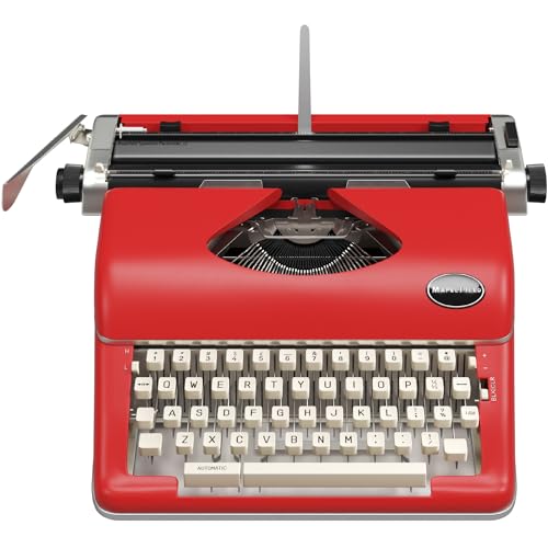 Maplefield Red Typewriter