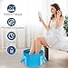 YoTmake Ionic Detox Foot Bath SPA Machine, Ionic Cleanse Detox Foot Bath Spa Machine with Blue Bucket for Health Care Personal Home Travel