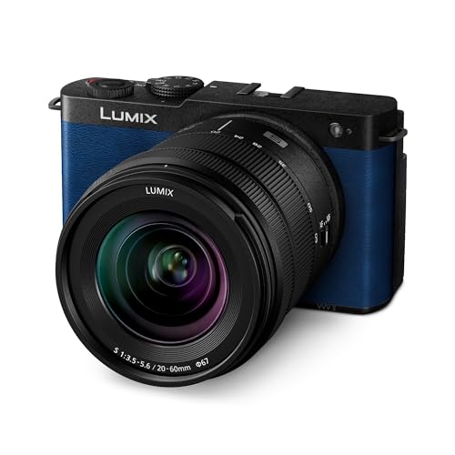 Image of LUMIX S9 Full-Frame Camera, Mirrorless L-Mount, Outstanding Descriptive Performance and Functionality, Compact, Lightweight Body, Easy Sharing of Photos &Videos, LUMIX Lab App - DC-S9KA (Blue)