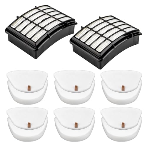 Kit filtre HEPA Shark Navigator de rechange pour aspirateur Lift Away NV356E NV360 UV540