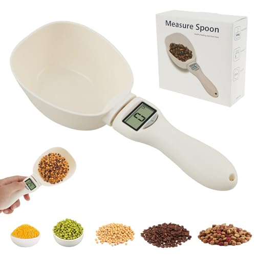 XYTZHSAI Simple Digital Measuring Spoon Scale 4 in 1 Unit, 800g/1g High Precision, LED Display...