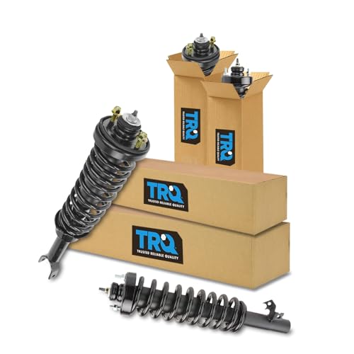 Image of TRQ Shock Absorber & Spring Front & Rear Kit for Acura Integra Honda Civic Del Sol
