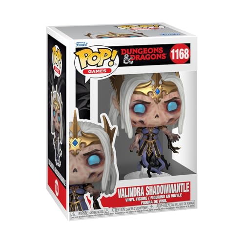 Funko Pop! Games: D&D - Valindra Shadowmantle - Collectable Vinyl Figure - Gift Idea - Official Merchandise - Toys for Kids & Adults - Video Games Fans - Model Figure for Collectors