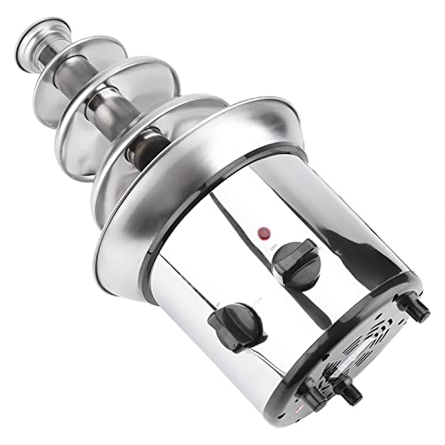 Electric Chocolate Melting Machine Fondue Maker Fountain 4 Tiers for Various Events